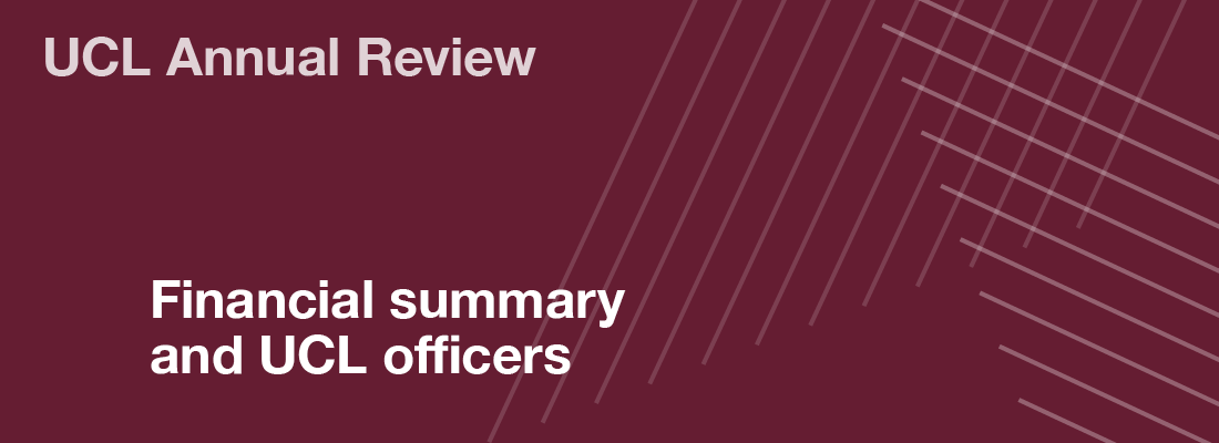 Graphic: Financial Summary and ӰԺ Officers